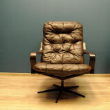 Scandinavian leather armchair Bruno Mathsson