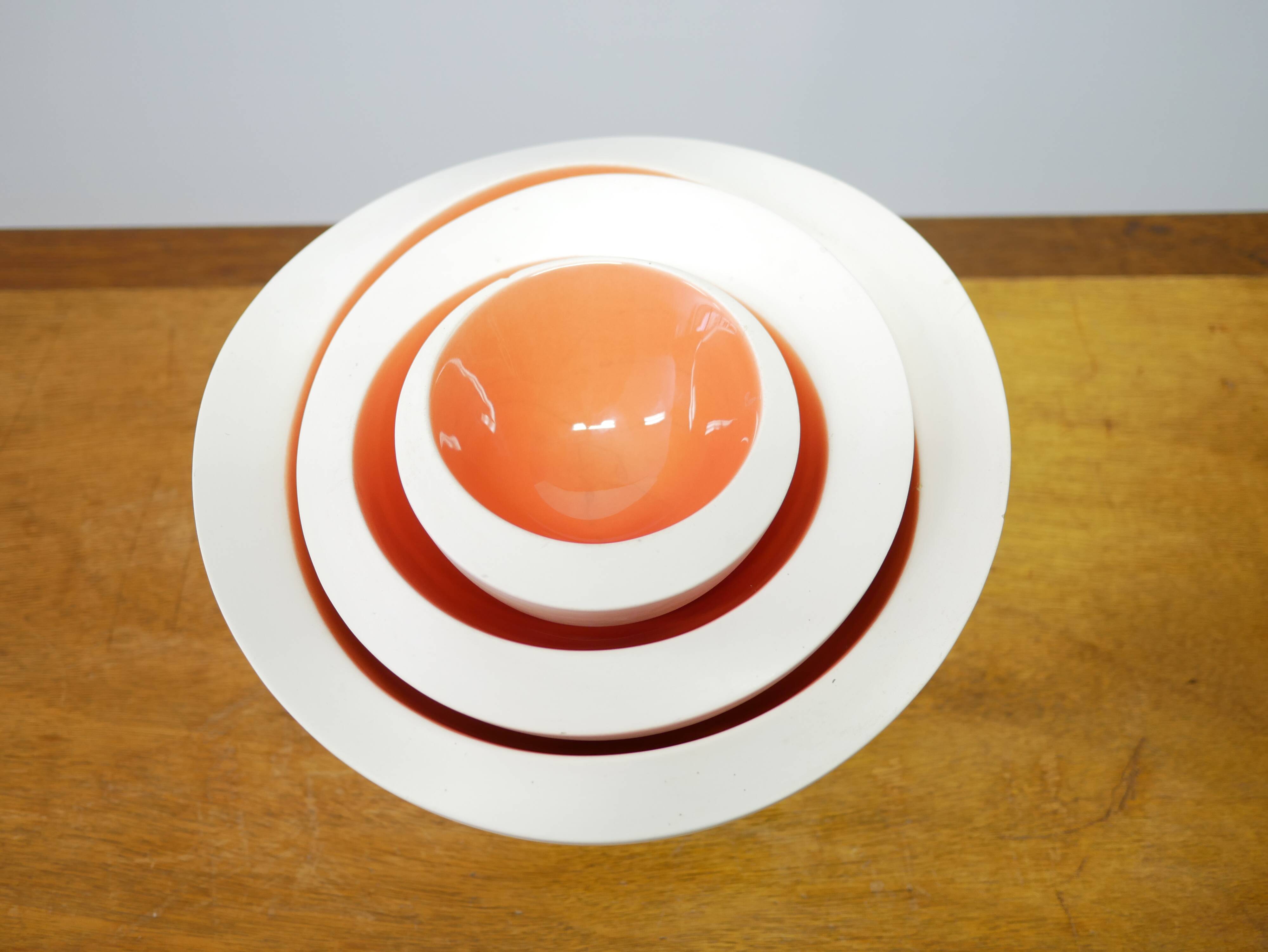 Set of 3 ceramic bowls by Olav Slingerland, Netherlands