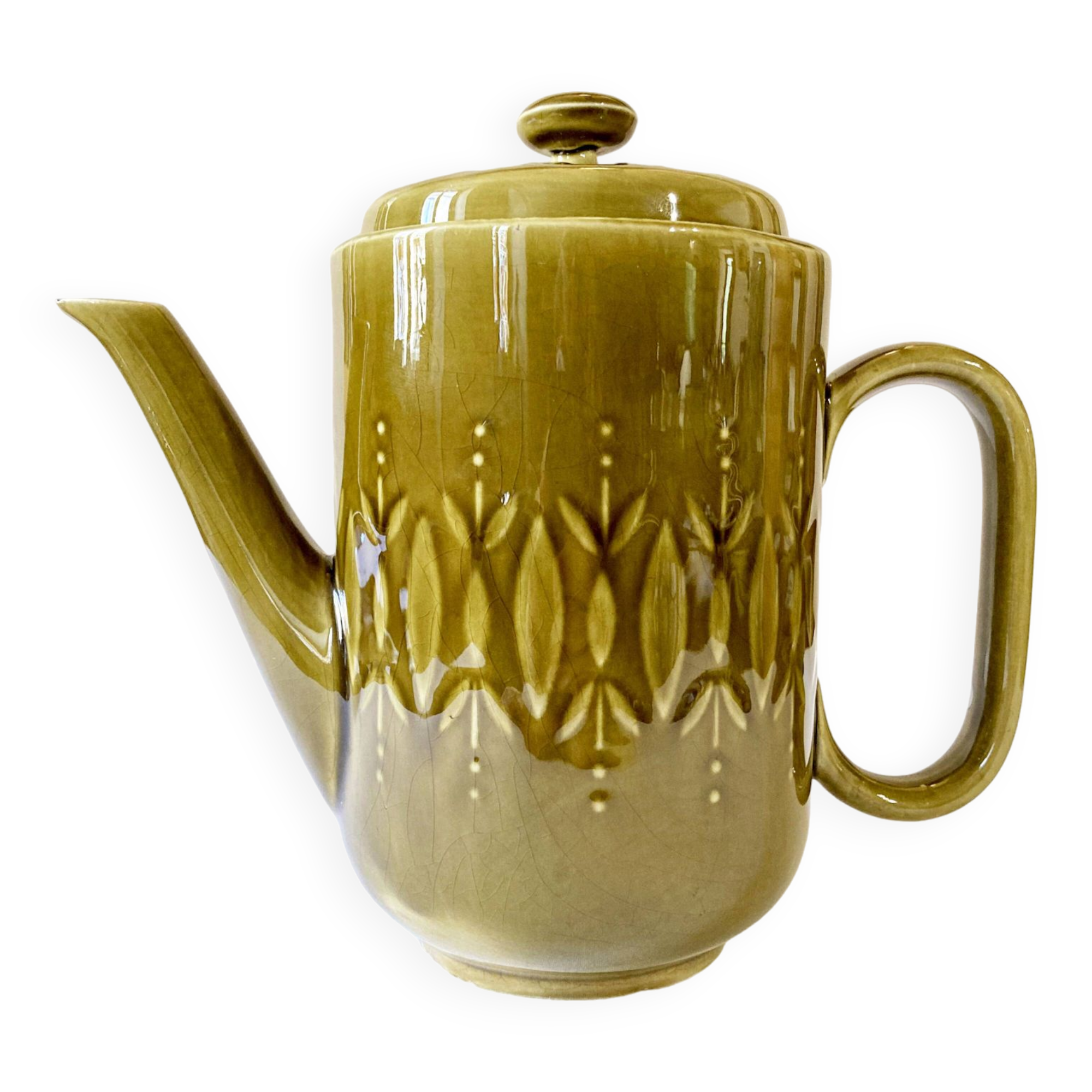 Sarreguemines ceramic coffee maker