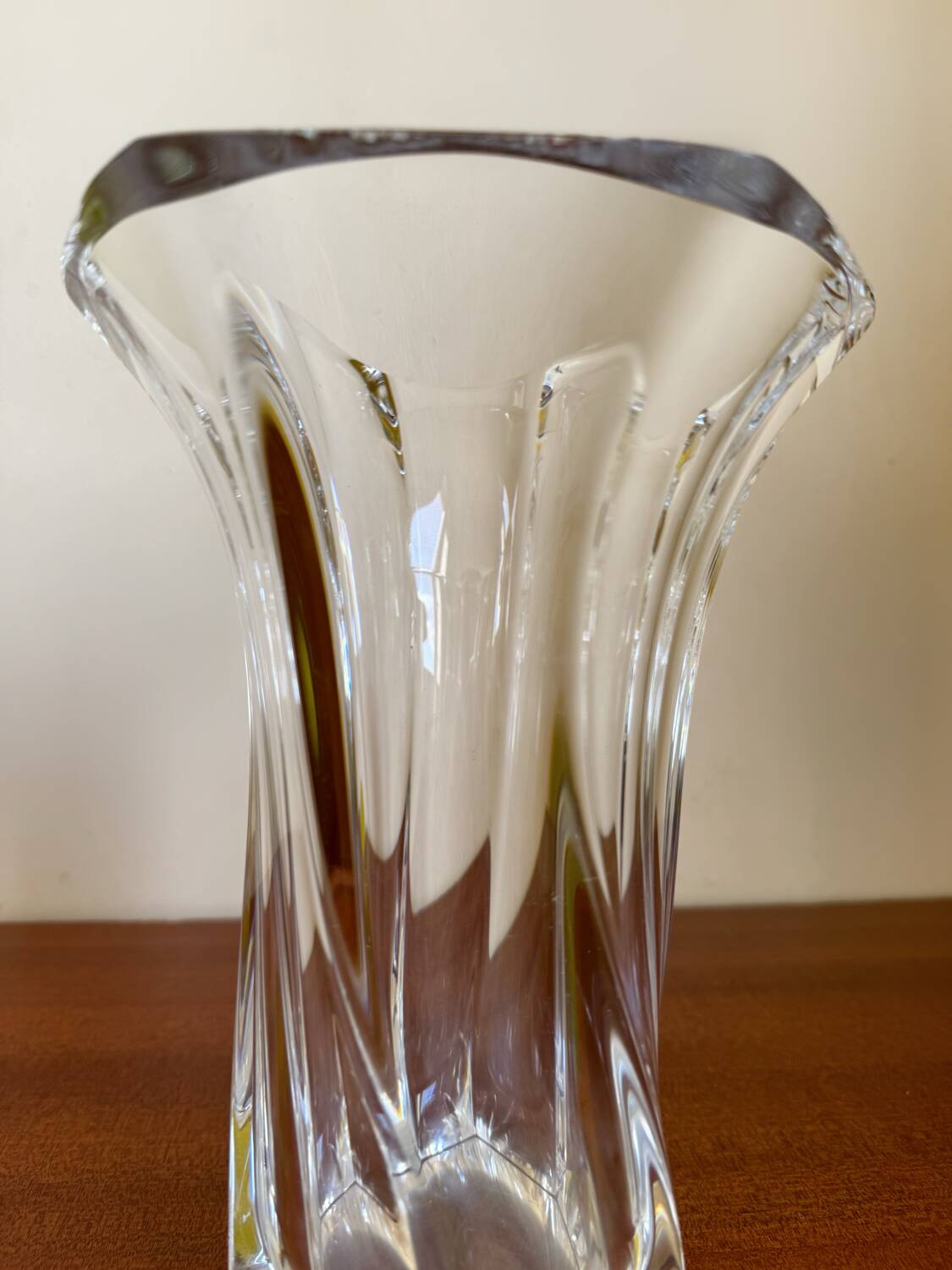 Sèvres crystal vase from the 60s