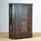 German hand painted cabinet from 1812
