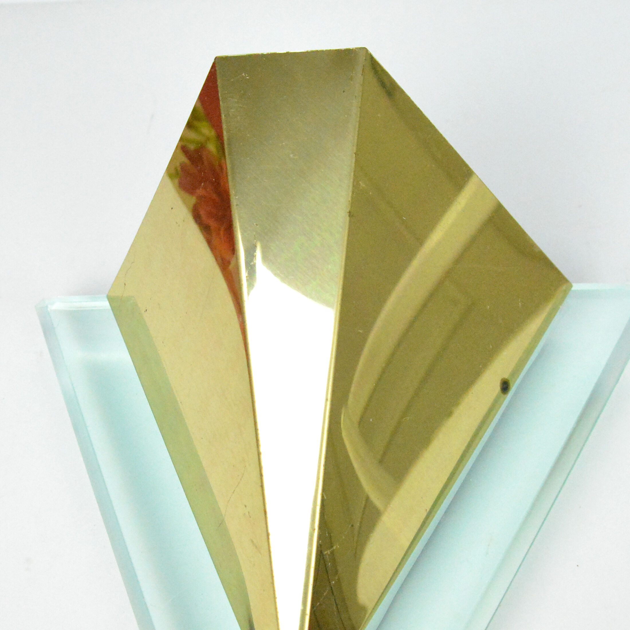 1980s modernist wall lamp Alaska Lux Lighting House Inc., Germany