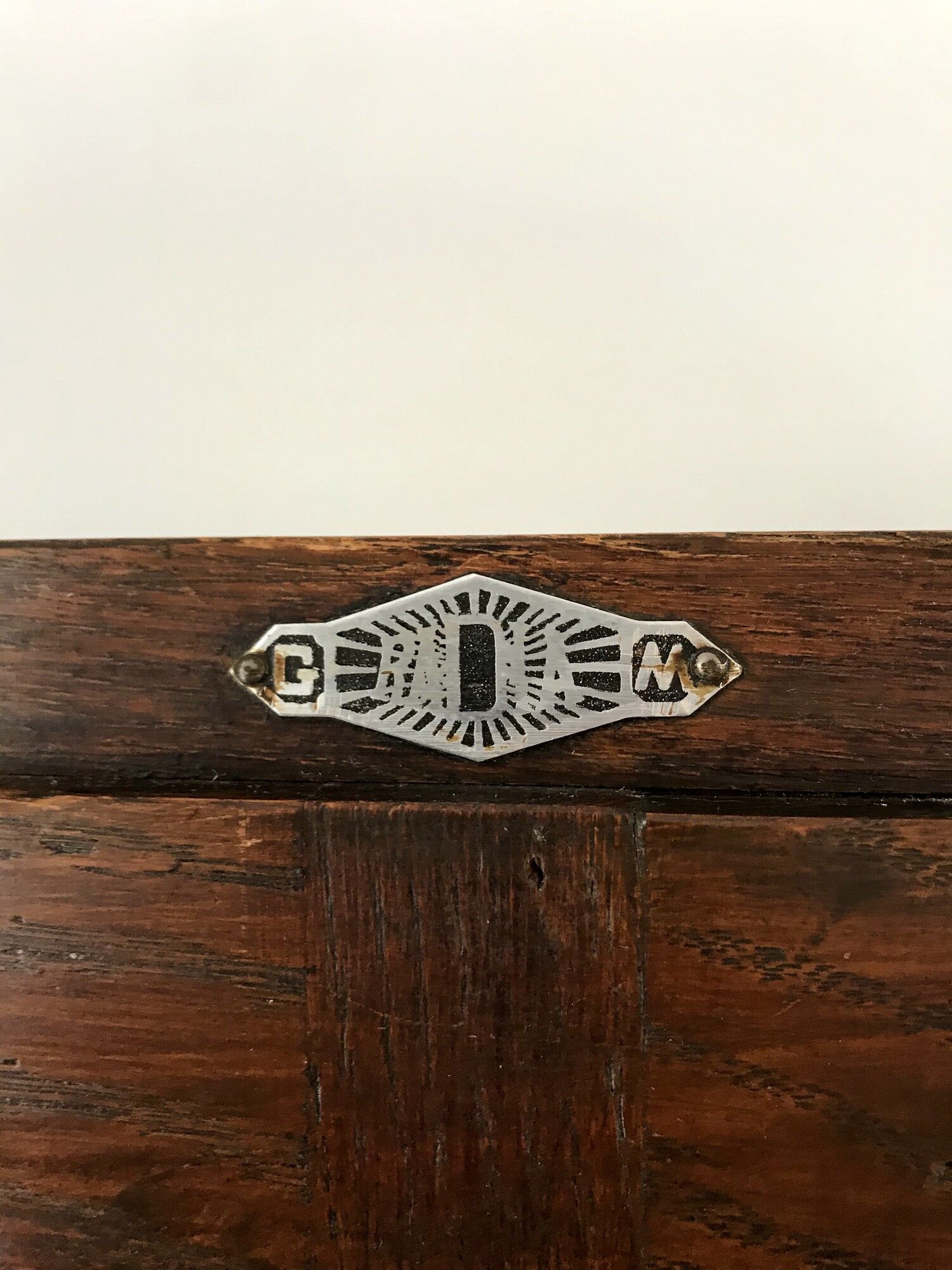 Old curtain binder Radia oak 30s