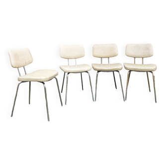 Set de quatre chaises, années 70