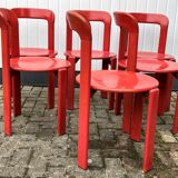 6 bruno rey chairs for ditiker stein am rhein 1970