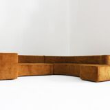 Vintage Modular corner sofa by Giovannetti Collection Italy 1990s