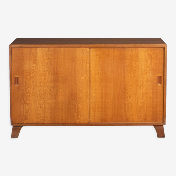 Retro Mid Century 1960s Oak Sideboard By Heals London