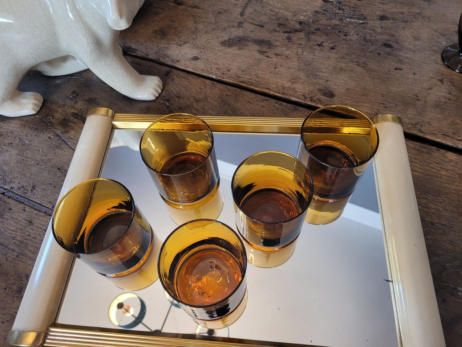 Verres à whisky verre soufflé