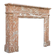 Napoleon III Louis XIV Style Fireplace In Red Rance Marble Circa 1880