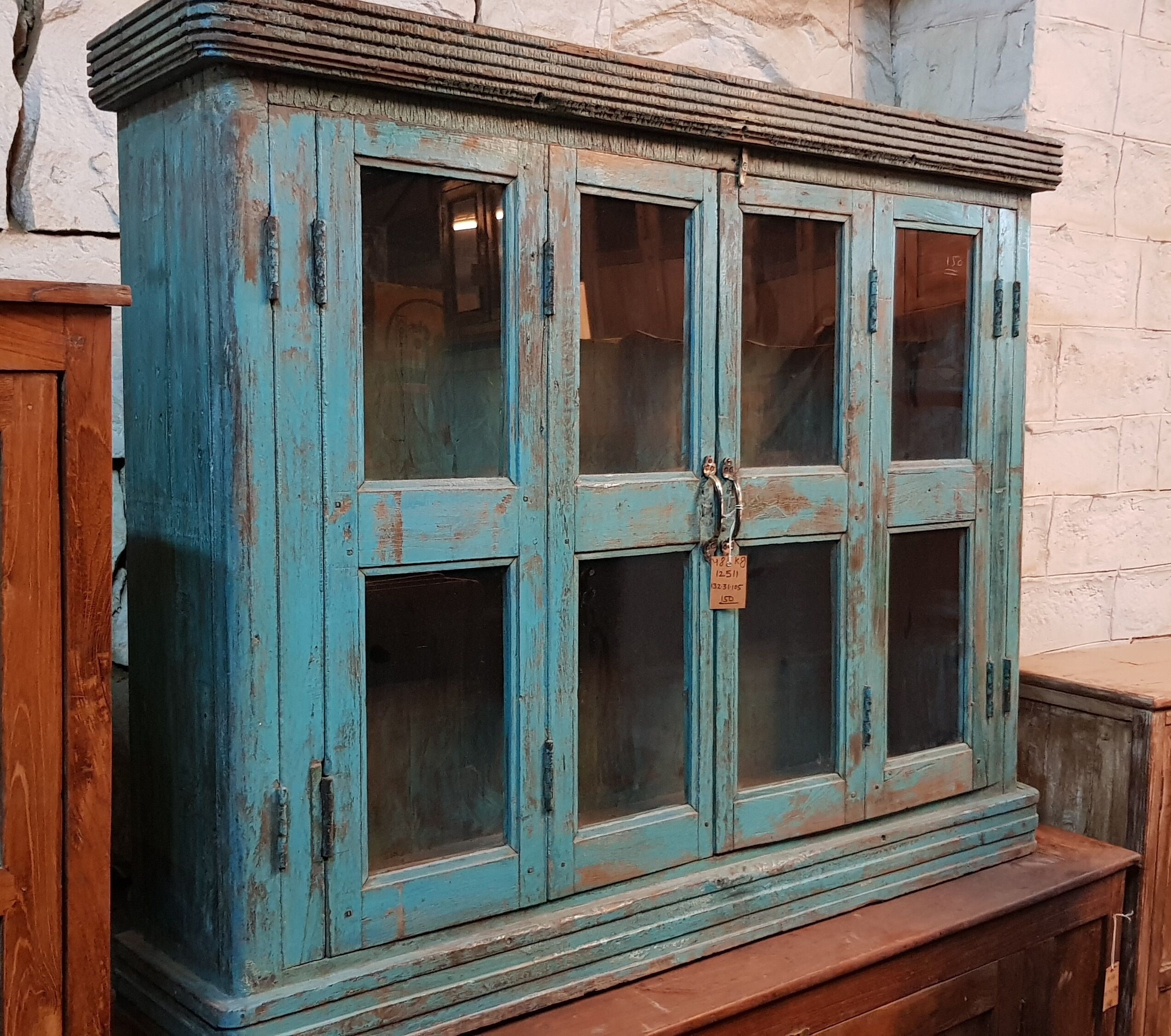 Burmese teak showcase