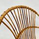Fauteuil vintage en rotin par Dirk van Sliedregt Rohe Noordwolde 1960 aux Pays-Bas