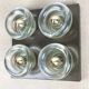 Copper modernist wall lights by Cosack Lights, Germany 70s