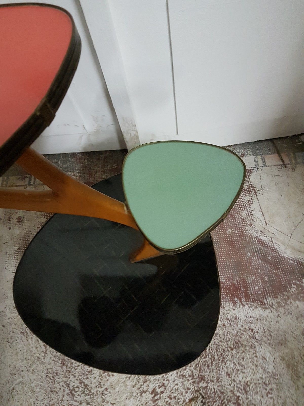 Door plant formica of the 50s/60s harness