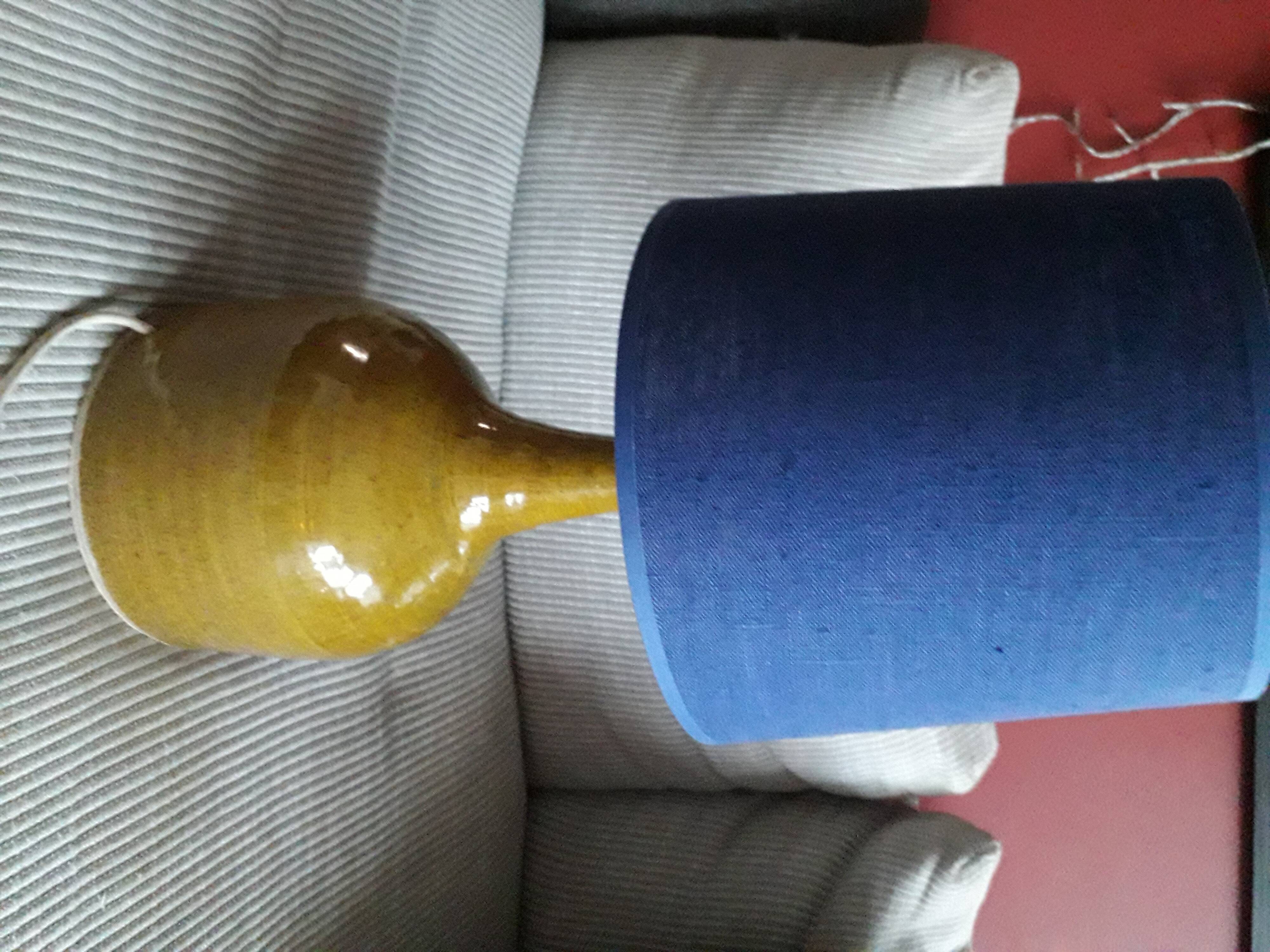 Lampe vintage poterie du Marais