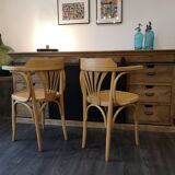 Pair of bistro chairs