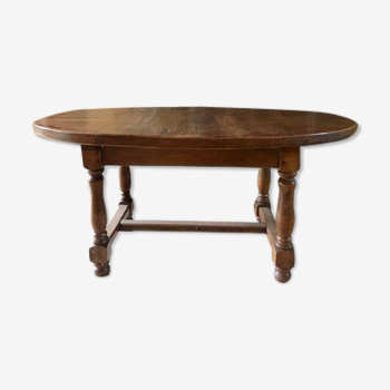 Rustic solid oak coffee table