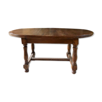 Rustic solid oak coffee table
