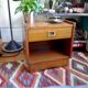Vintage boat marine bedside table 70's
