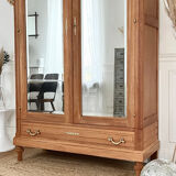 Fully restored mahogany wardrobe