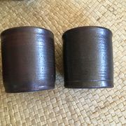 Set of 6 stoneware cups