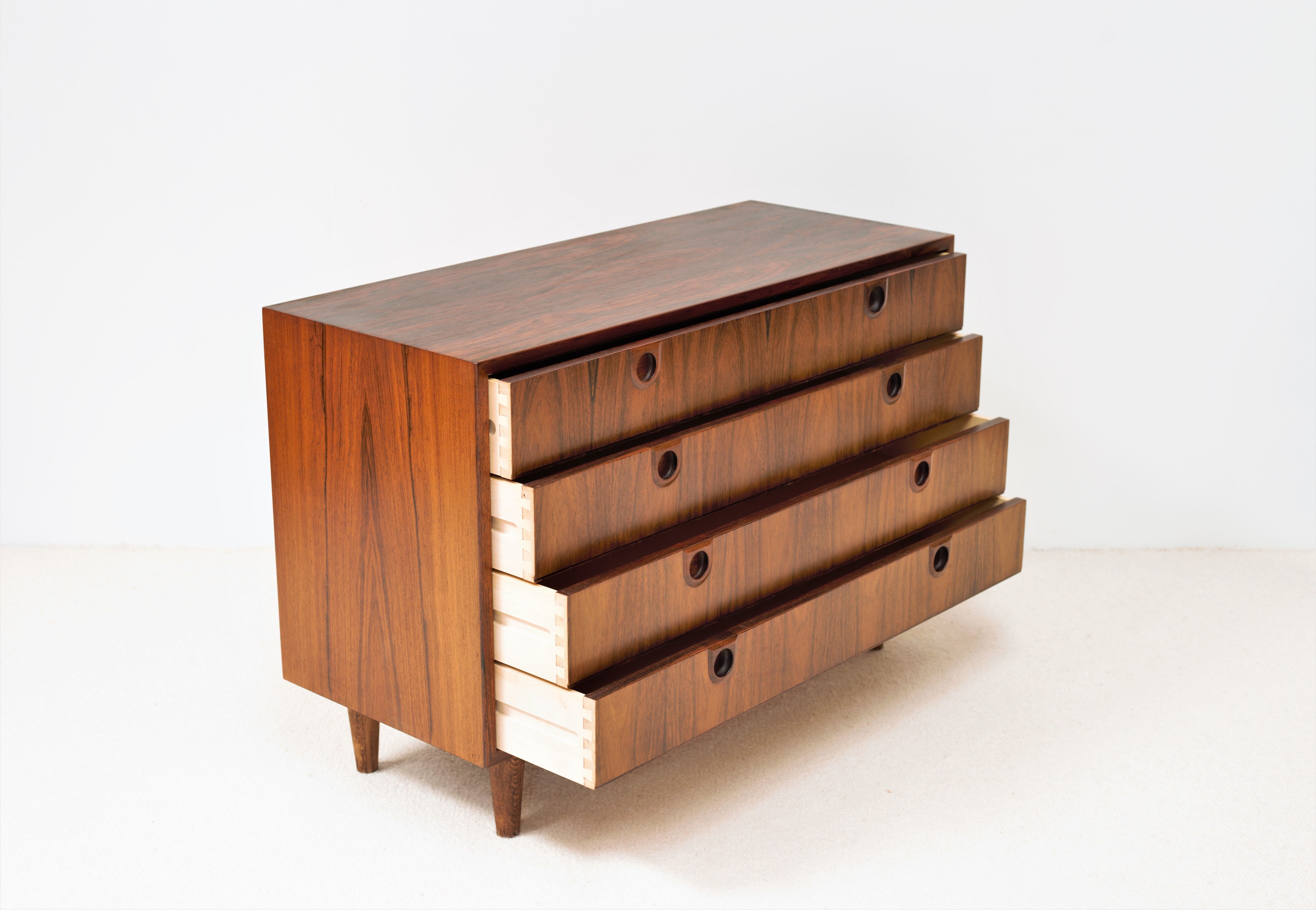Commode en palissandre