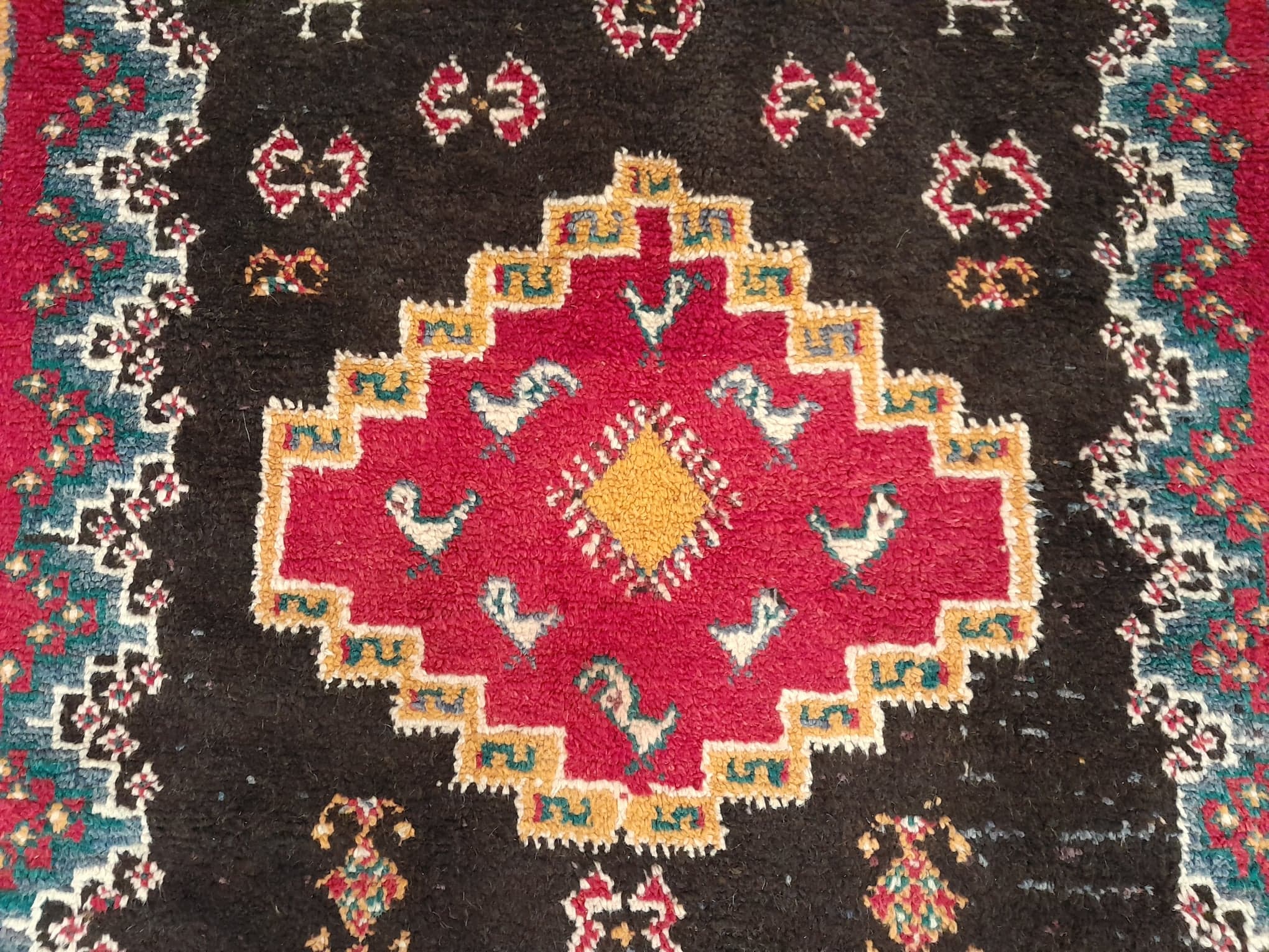 Berber carpet Taznakht handmade 246x145cm