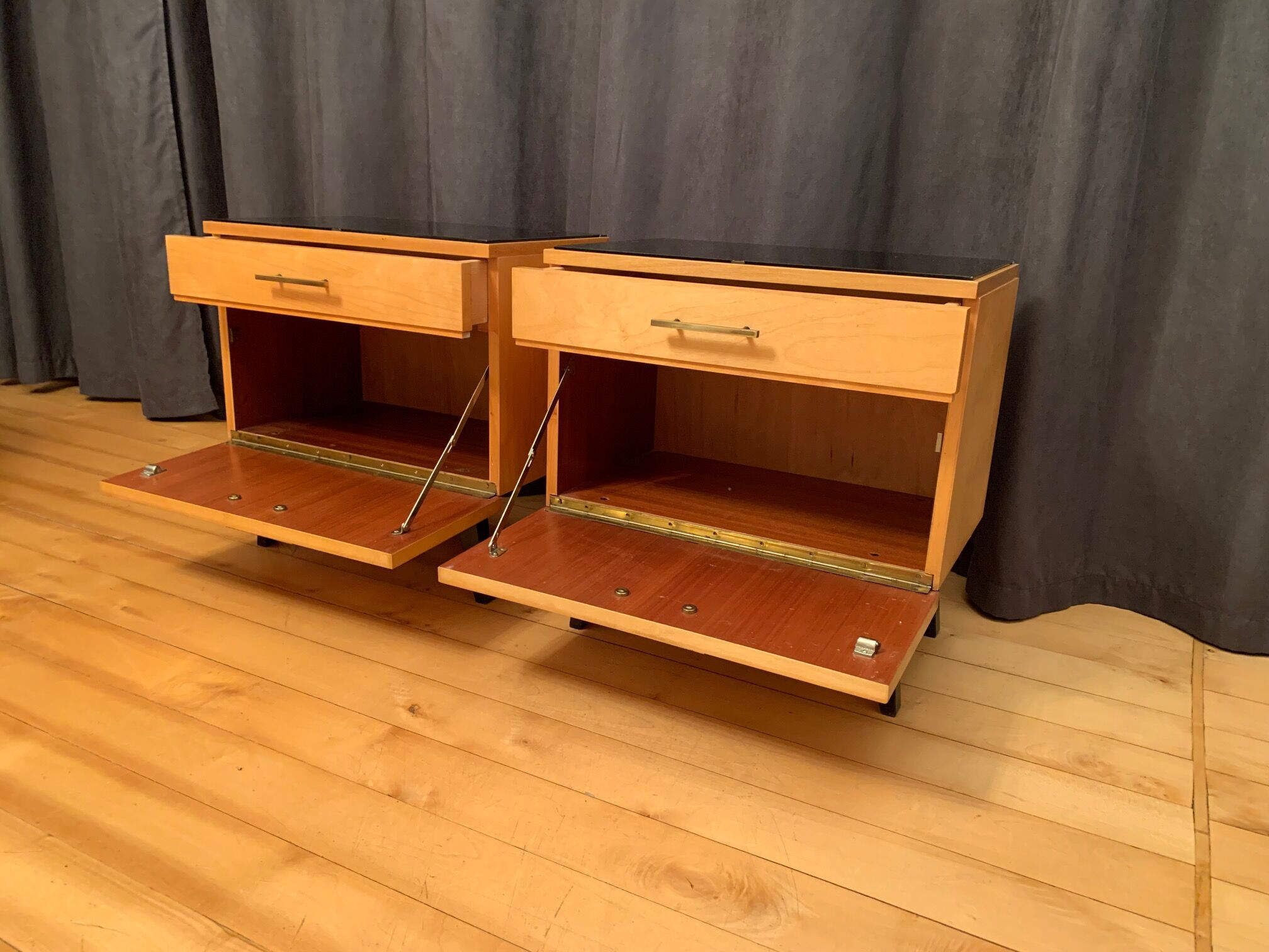 Pair of 1960s bedside tables