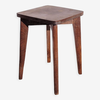 Tabouret bas vintage 1950