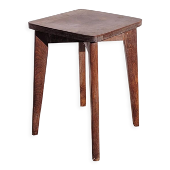 Vintage low stool 1950