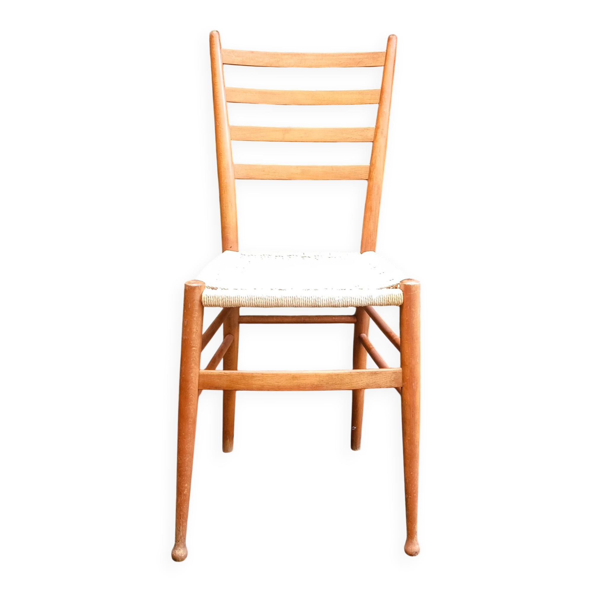 Spinetto rope chairs by Chiavari