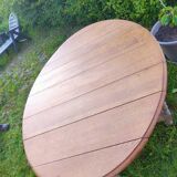 Solid oak table