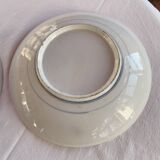 2 large Japanese plates with rare “Inban” decoration
