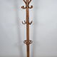 Rattan coat rack