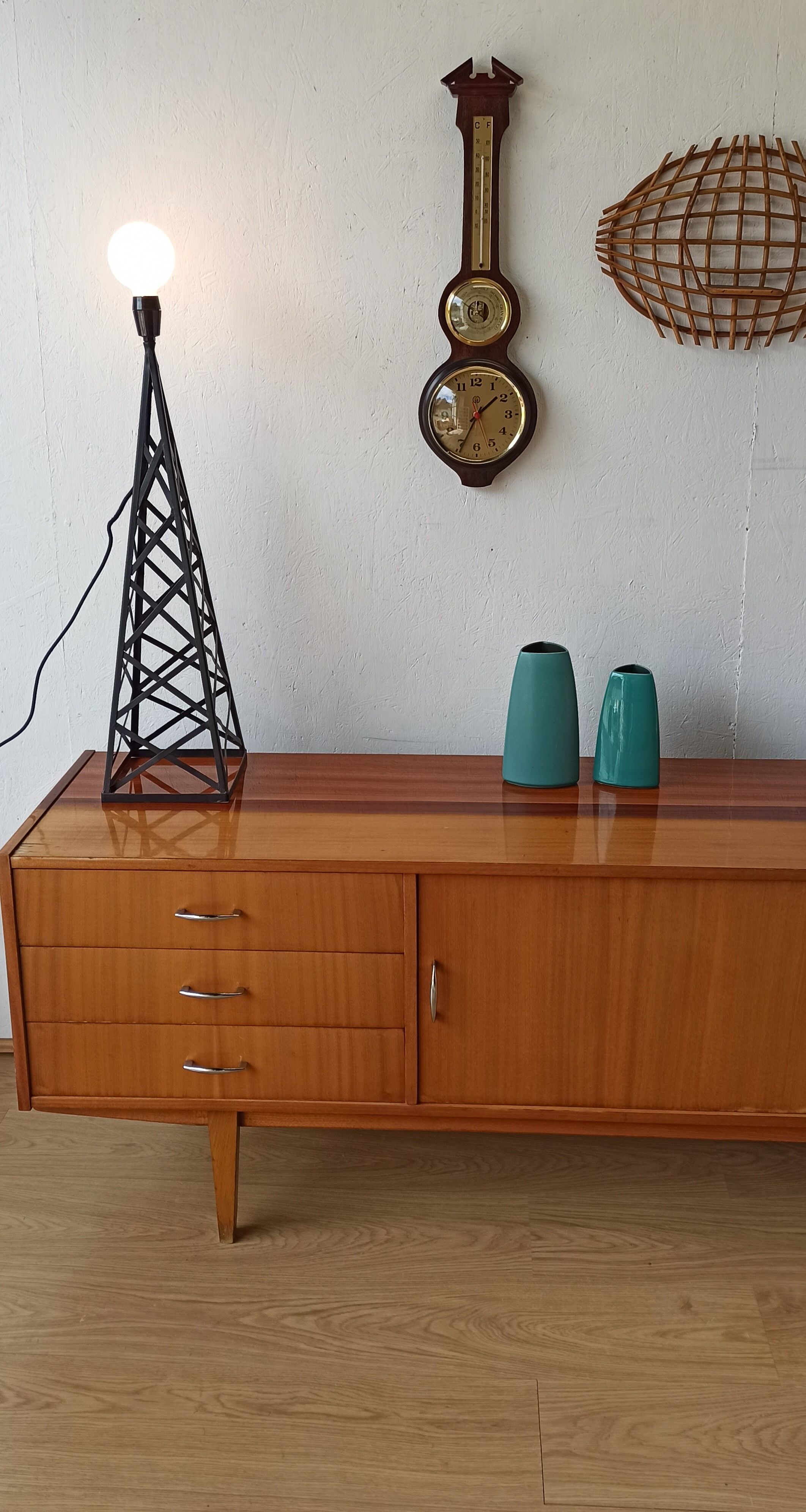 Modernist long sideboard from the 1970s.