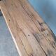 Console brutaliste 120 cm bois massif