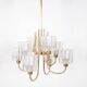 Lustre en Verre Cristal de Peill & Putzler, 1970s