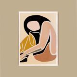 Oeuvre Compassion 30 x 42 cm