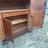 Pine wardrobe, France 19th century.