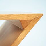 4 Zig Zag Ashwood Modernist Chairs after design Gerrit Rietveld, De Stijl 1930's