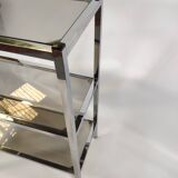 Chrome and glass shelf