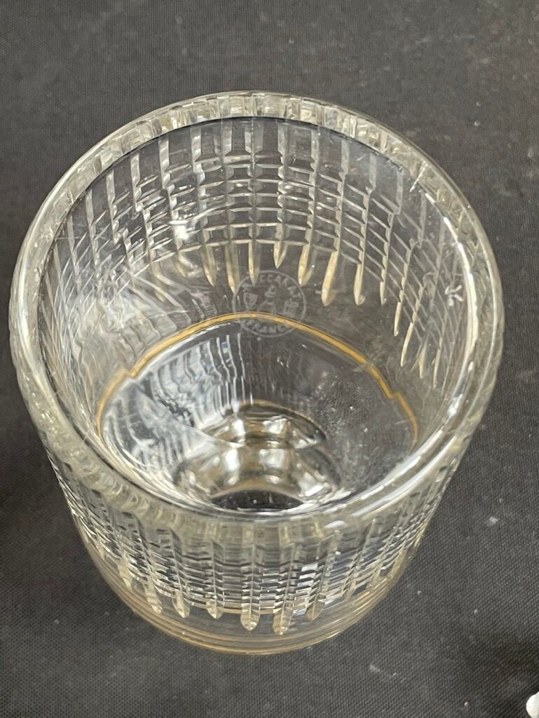 Bottle baccarat art deco