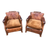 2 club chairs