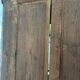 Antique dresser with glass doors and fleur-de-lys from the 50s