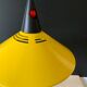 Suspension vintage jaune