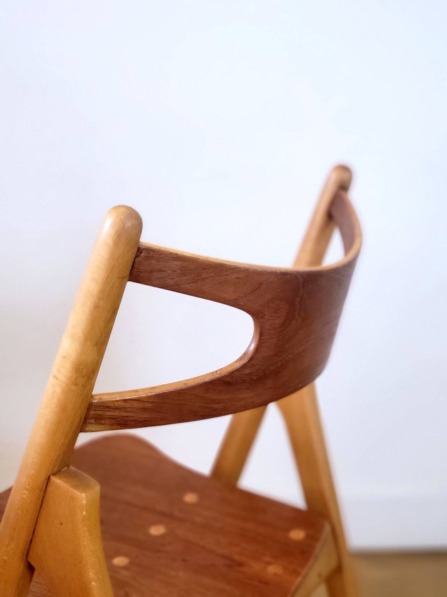 Set of five CH29 Sawbuck chairs by Hans J. Wegner for Carl Hansen & Søn