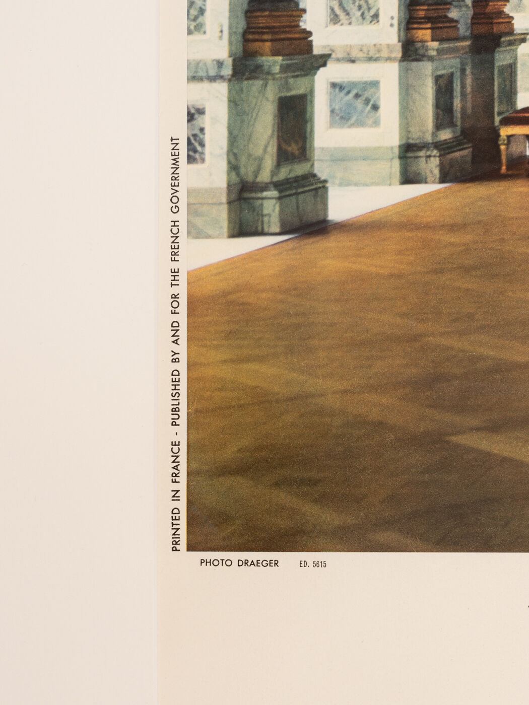 Versaille - La Galerie des Glaces, Travel Poster, 87 x 123 cm