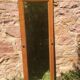 Bevelled mirror oak frame
