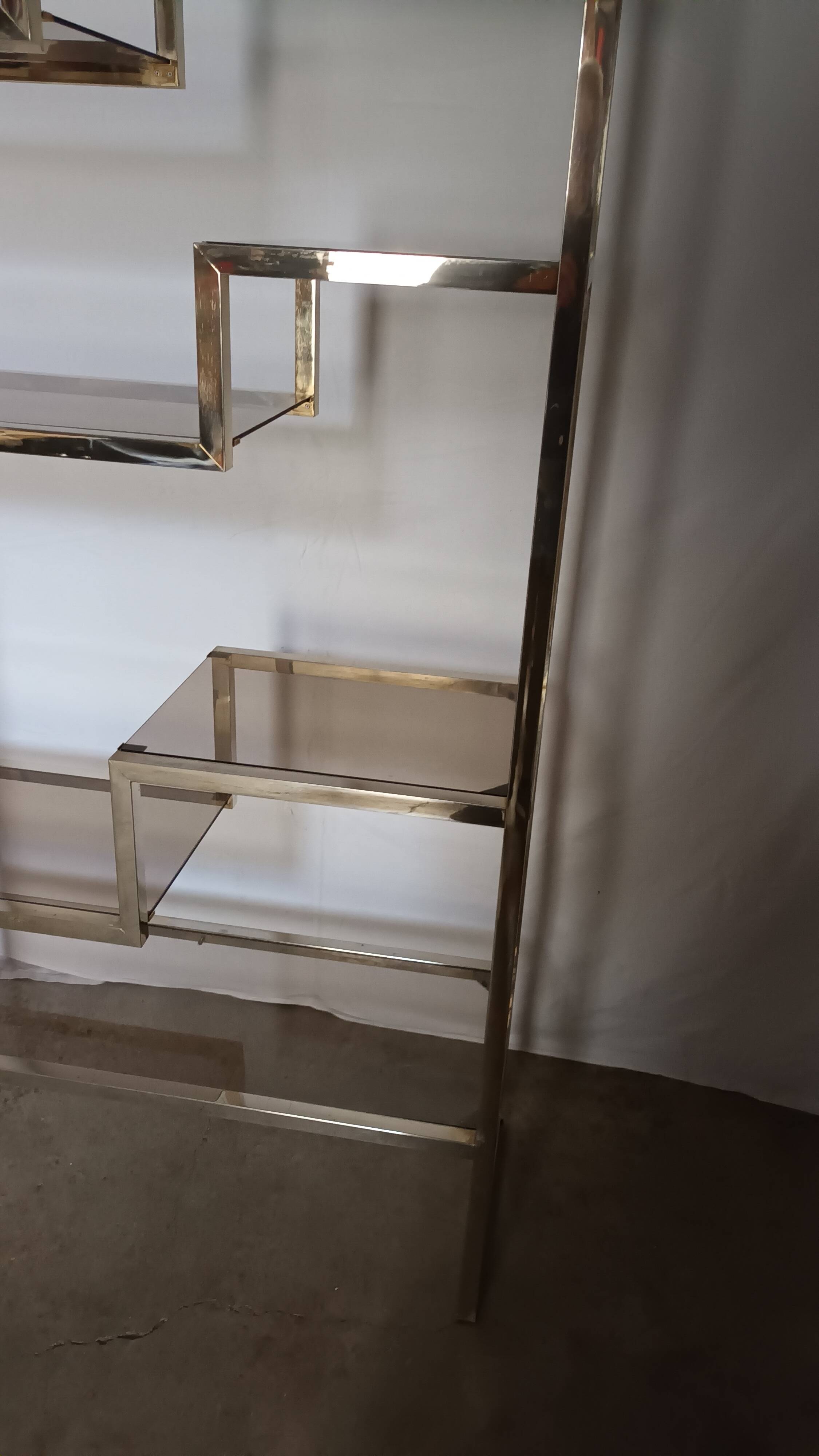 1970s shelf attributed to Willy Rizzo.