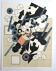 Original lithograph by Alain Le Yaouanc l'air 1978