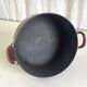 Enamelled cast iron casserole by Godin model n°9p – 40s/50s